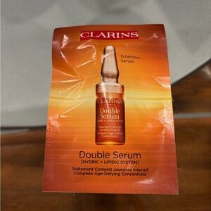 Clarins Double Serum - Vibrant Orange 0.9mL New and Sealed